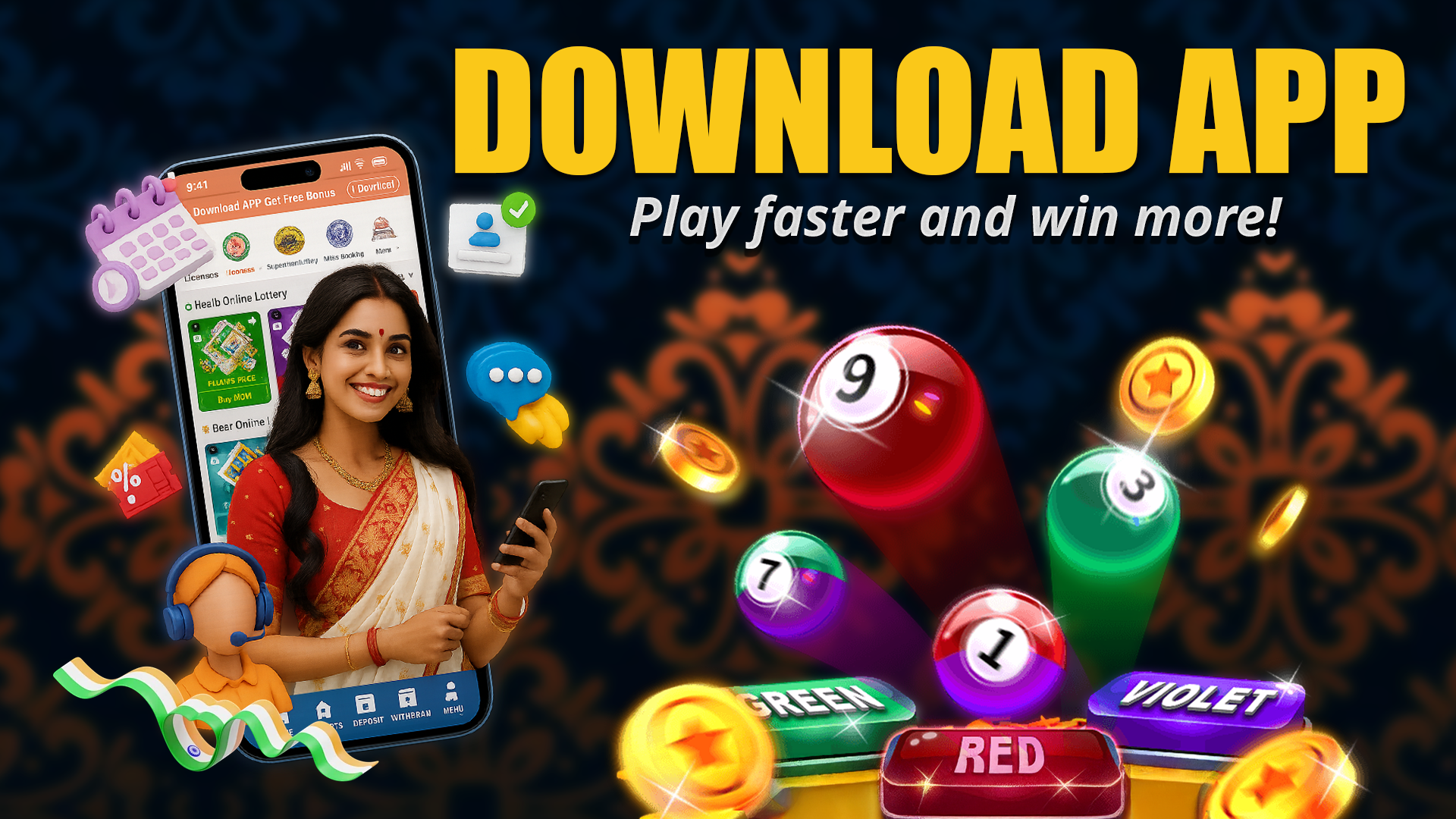 Join Sara777 to get welcome bonus